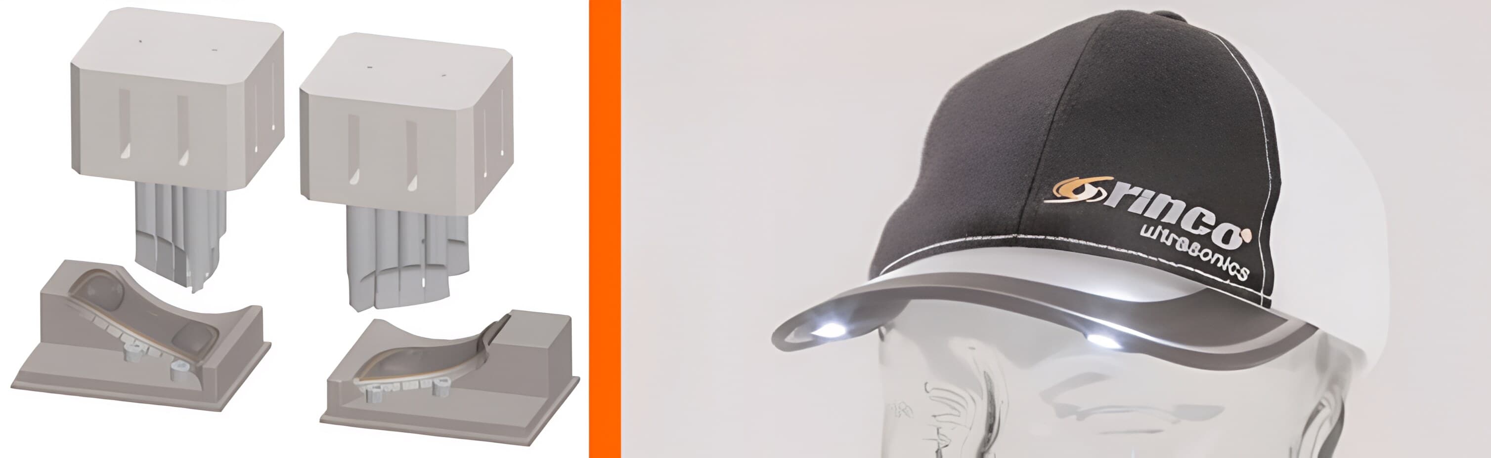 Ultrasonic Welding Application - Solar Baseball Cap