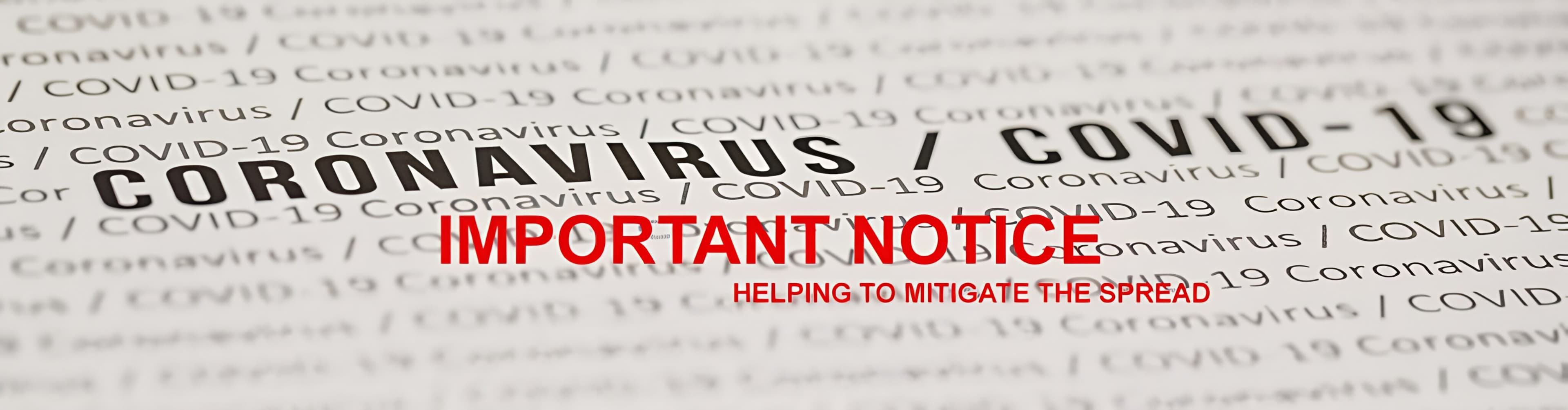 Notice : COVID-19