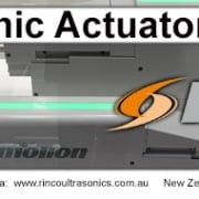 Ultrasonic actuators vem20 vem35 feature aus nzl